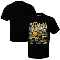 Men's Checkered Flag Sports Black Christopher Bell 2025 Ambetter Health 400 Race Winner T-Shirt