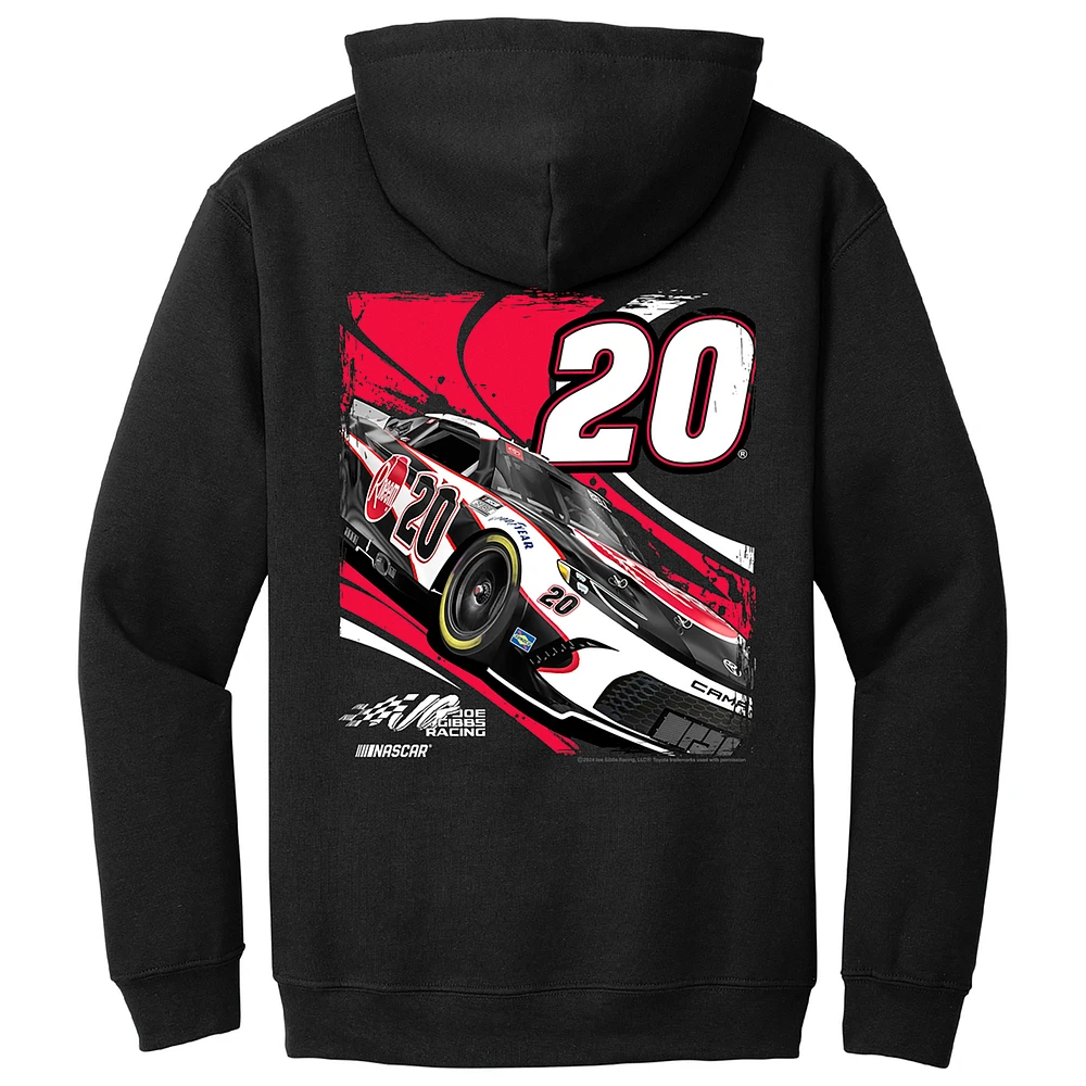 Men's Joe Gibbs Racing Team Collection  Black Christopher Bell Rheem Car Pullover Hoodie