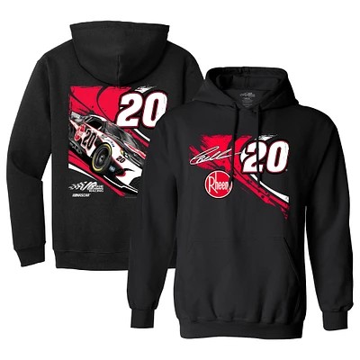 Men's Joe Gibbs Racing Team Collection  Black Christopher Bell Rheem Car Pullover Hoodie