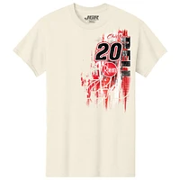 Men's Joe Gibbs Racing Team Collection Natural Christopher Bell Rheem Car T-Shirt