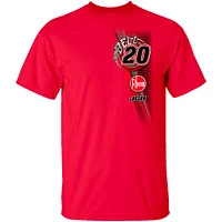 Men's Joe Gibbs Racing Team Collection Red Christopher Bell Rheem Car T-Shirt