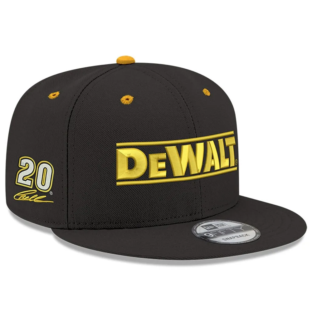 Lids Christopher Bell New Era 9FIFTY DeWalt Snapback Adjustable Hat - Black