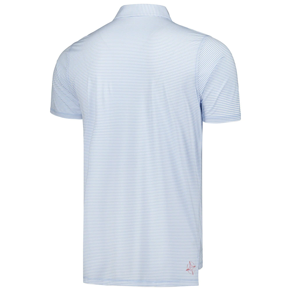 Polo de sport Jimmy B. Draddy Churchill Downs bleu pour hommes