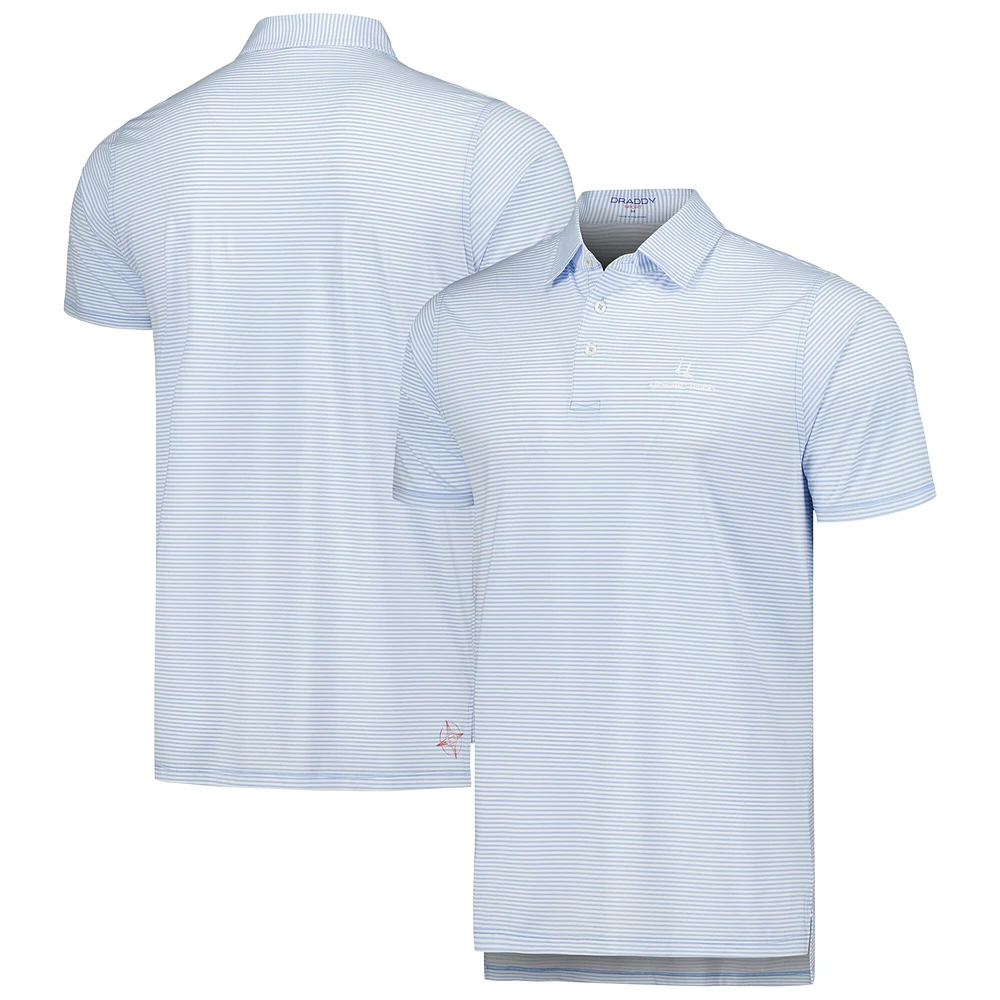 Polo de sport Jimmy B. Draddy Churchill Downs bleu pour hommes