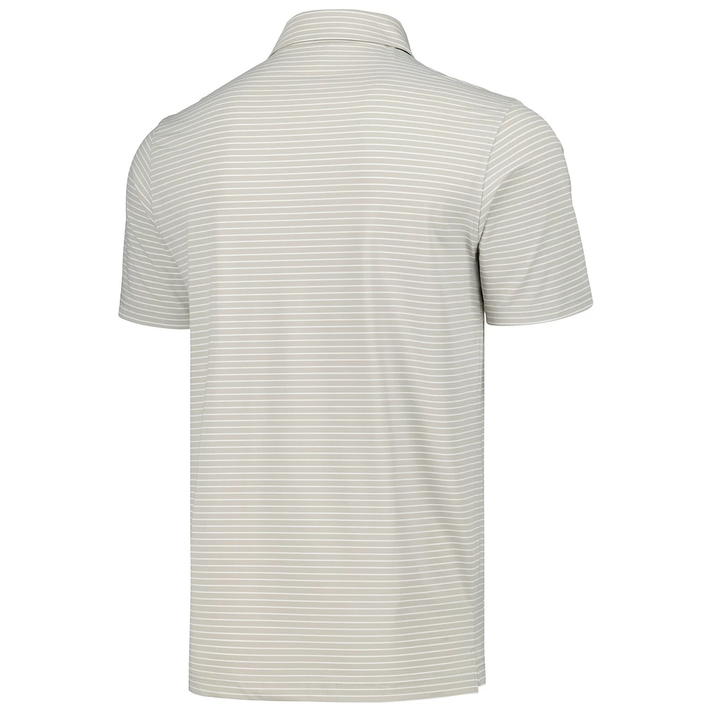 Polo Homme Gris Churchill Downs The Carmel EcoTec Stripe