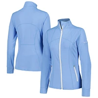 Women's Light Blue Churchill Downs The Classic EcoTec Full-Zip Top