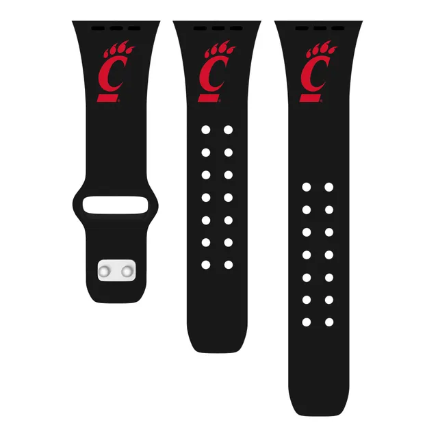 Red Louisville Cardinals Logo Silicone Apple Watch Band