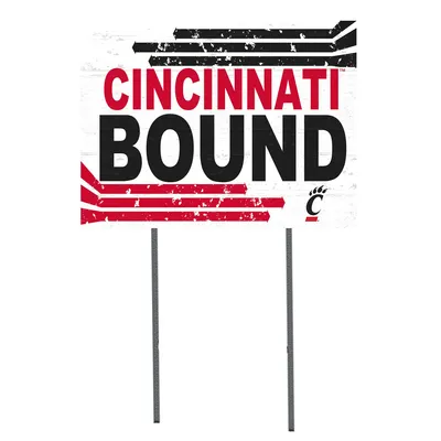 Cincinnati Bearcats 18'' x 24'' Bound Yard Sign