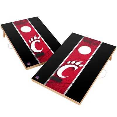 Cincinnati Bearcats 2' x 3' Solid Wood Cornhole Board Set