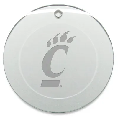 Cincinnati Bearcats 3'' Glass Round Ornament