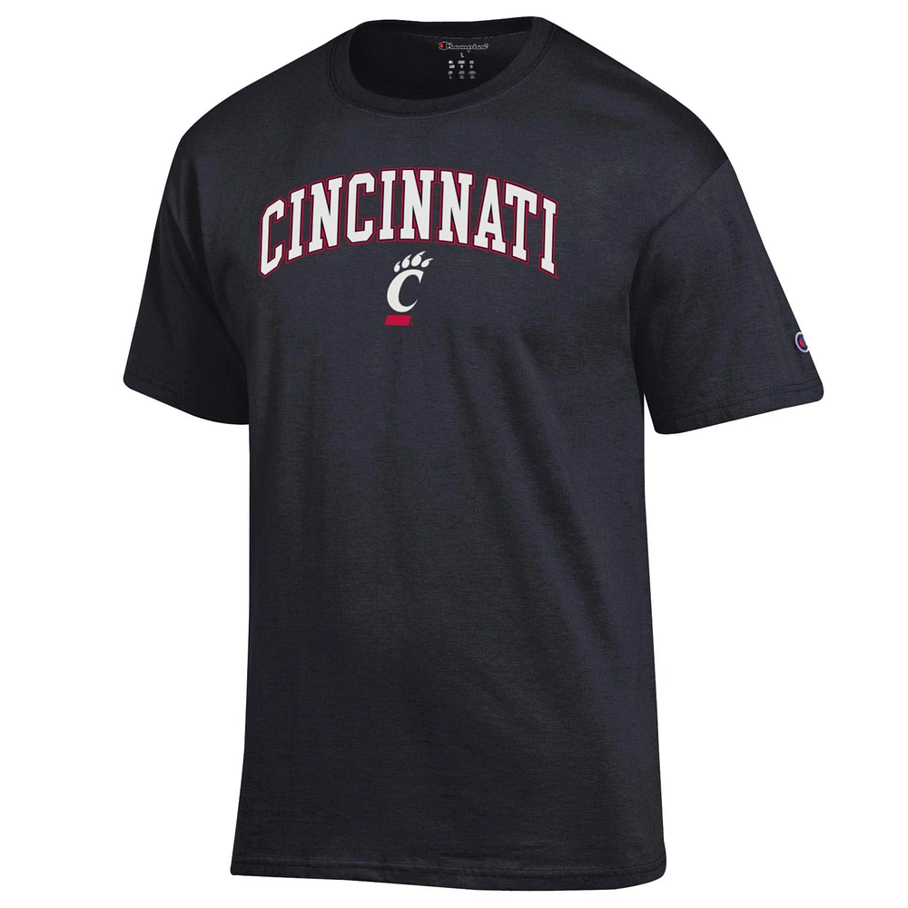 Men's Champion Cincinnati Bearcats Arch Over Logo T-Shirt