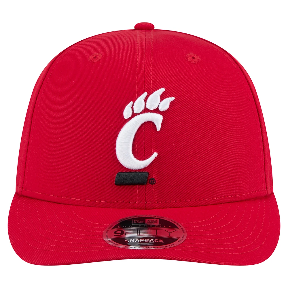 Men's New Era Red Cincinnati Bearcats Low Profile 9FIFTY Snapback Hat