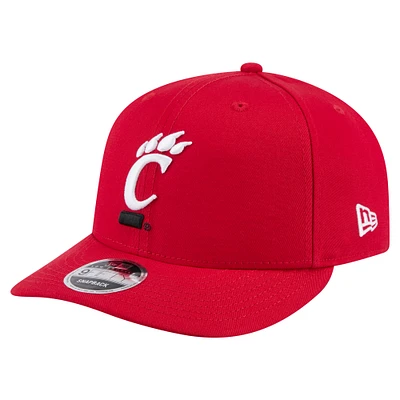 Men's New Era Red Cincinnati Bearcats Low Profile 9FIFTY Snapback Hat