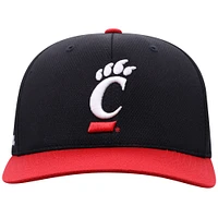 Casquette ajustée noire Cincinnati Bearcats Reflex Top of the World pour homme