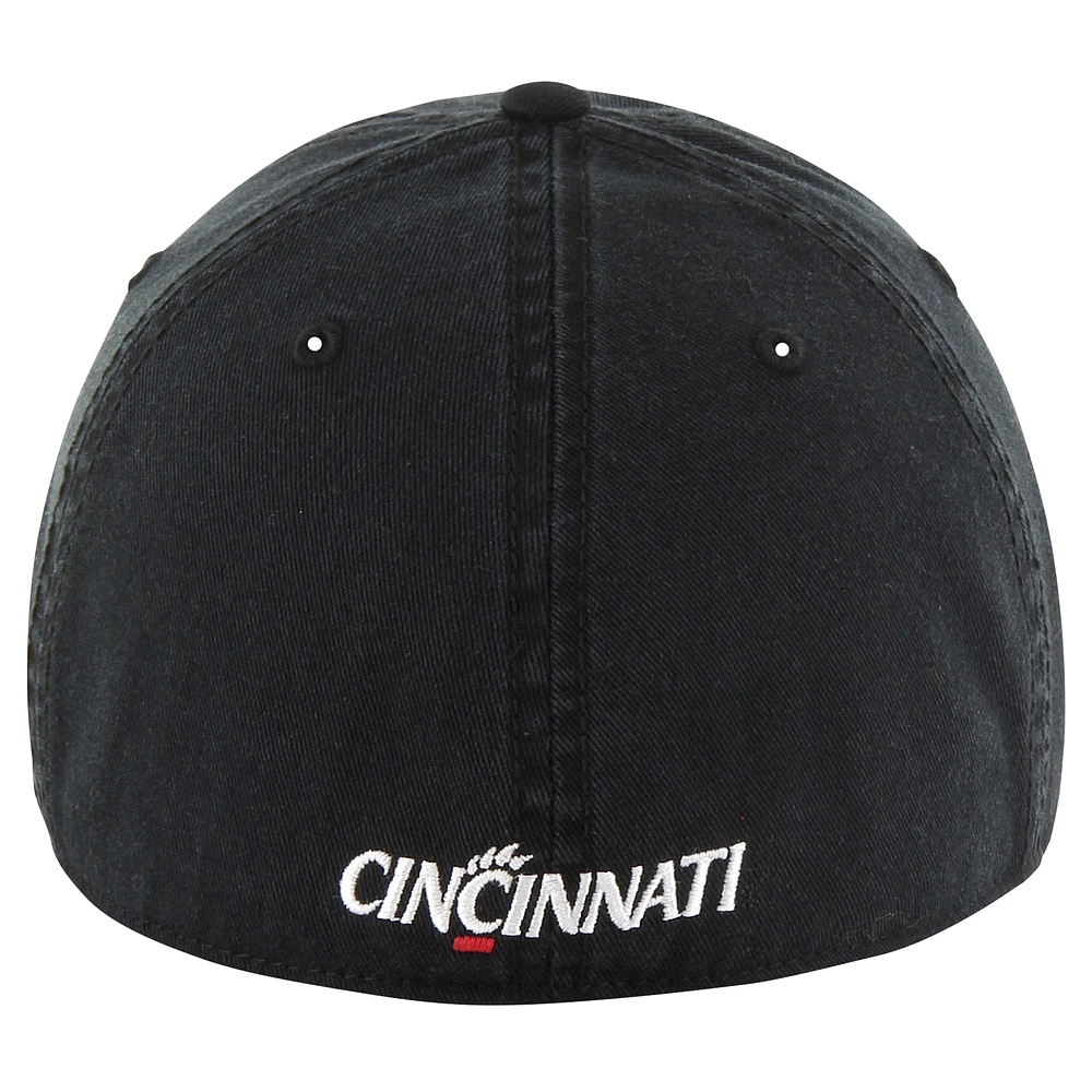 Casquette ajustée '47 noire Cincinnati Bearcats Classic Franchise Legacy pour hommes