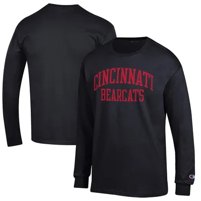 Cincinnati Bearcats Champion Jersey Long Sleeve T-Shirt - Black
