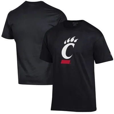 Cincinnati Bearcats Champion Primary Jersey T-Shirt - Black
