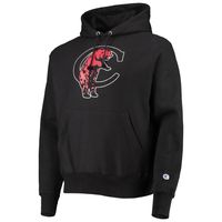 Men's Champion Black Cincinnati Bearcats Vault Logo Reverse Weave Pullover Hoodie