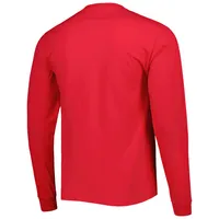 T-shirt à manches longues Champion Cincinnati Bearcats High Motor pour homme, rouge