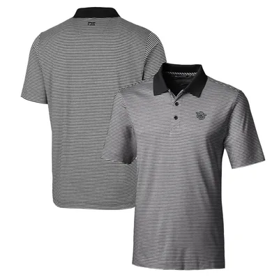 Cincinnati Bearcats Cutter & Buck Forge Tonal Stripe Stretch Polo