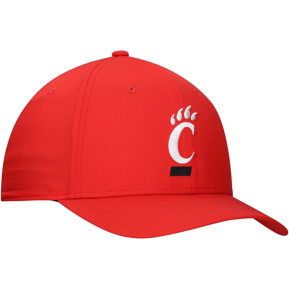 Men's Nike Red Cincinnati Bearcats 2024 Sideline Club Adjustable Hat