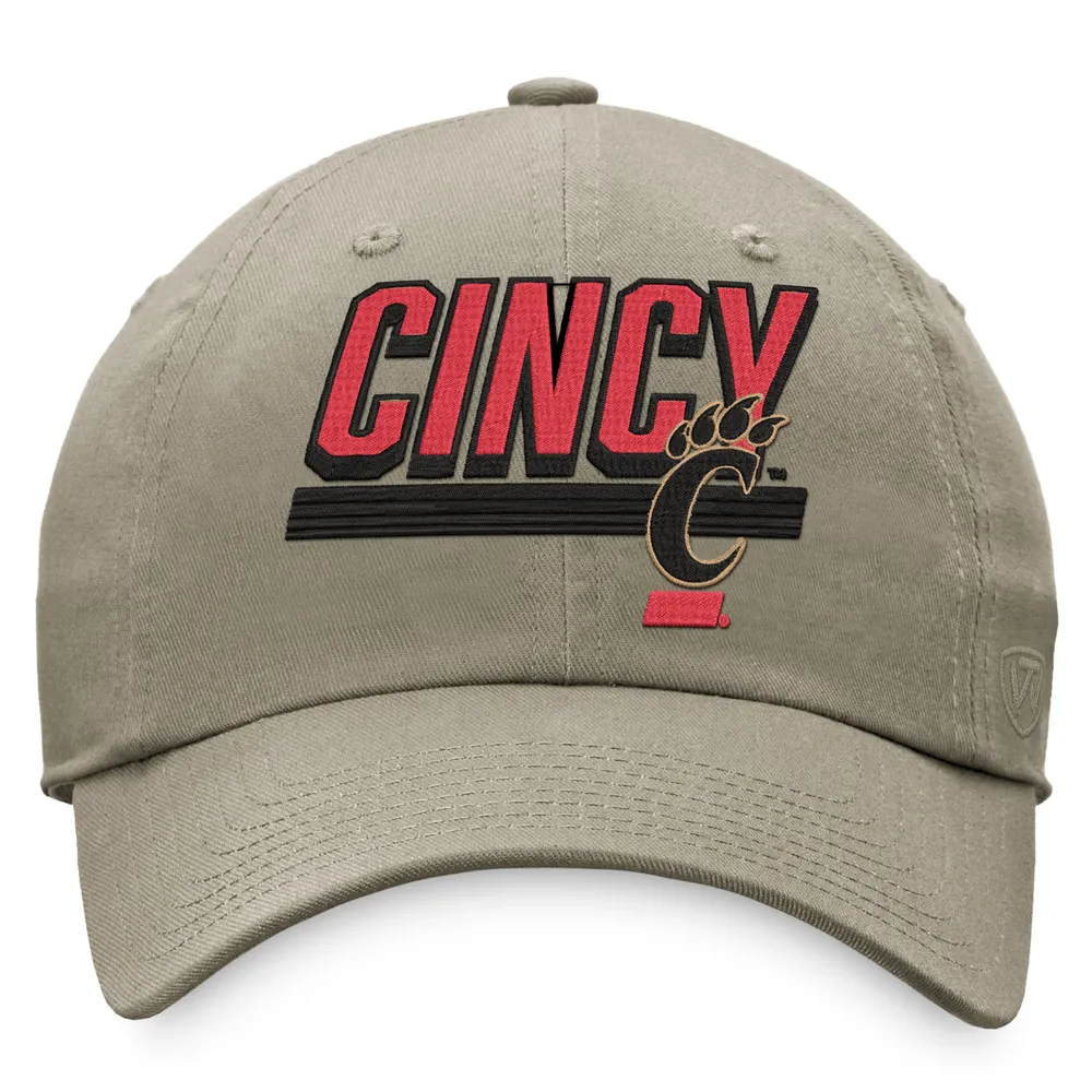 Casquette ajustable Top of the World Cincinnati Bearcats Slice pour homme