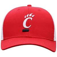 Men's Top of the World  Red/White Cincinnati Bearcats Victory Baseline Adjustable Trucker Hat