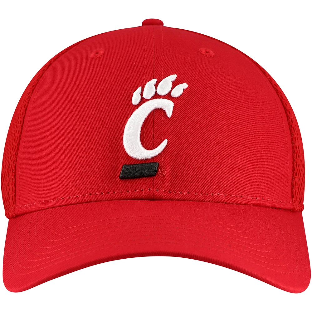 Casquette Spacer Flex Top of the World rouge pour hommes des Bearcats de Cincinnati