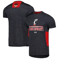 Under Armour Cincinnati Bearcats Game Day Twist Performance T-shirt pour homme Noir