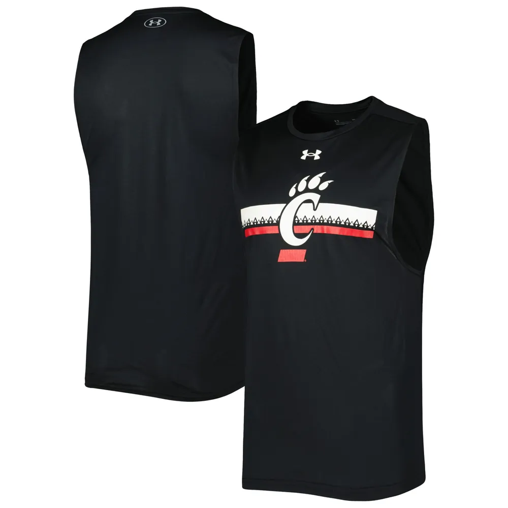 Men's Under Armour Black Cincinnati Bearcats Football Practice