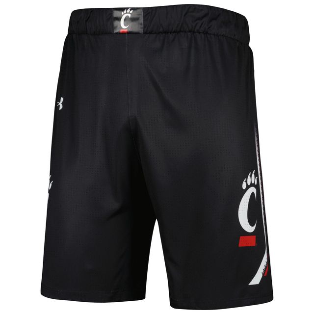 Under Armour Cincinnati Bearcats Team Replica Short de basketball pour homme Noir