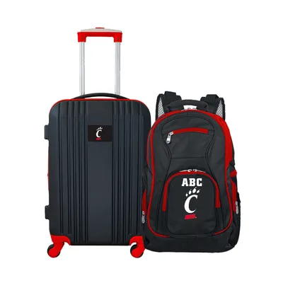 Cincinnati Bearcats MOJO Personalized Premium 2-Piece Backpack & Carry-On Set