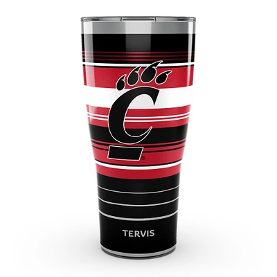 Tervis Bearcats de Cincinnati 30oz. Gobelet en acier inoxydable à rayures Hype