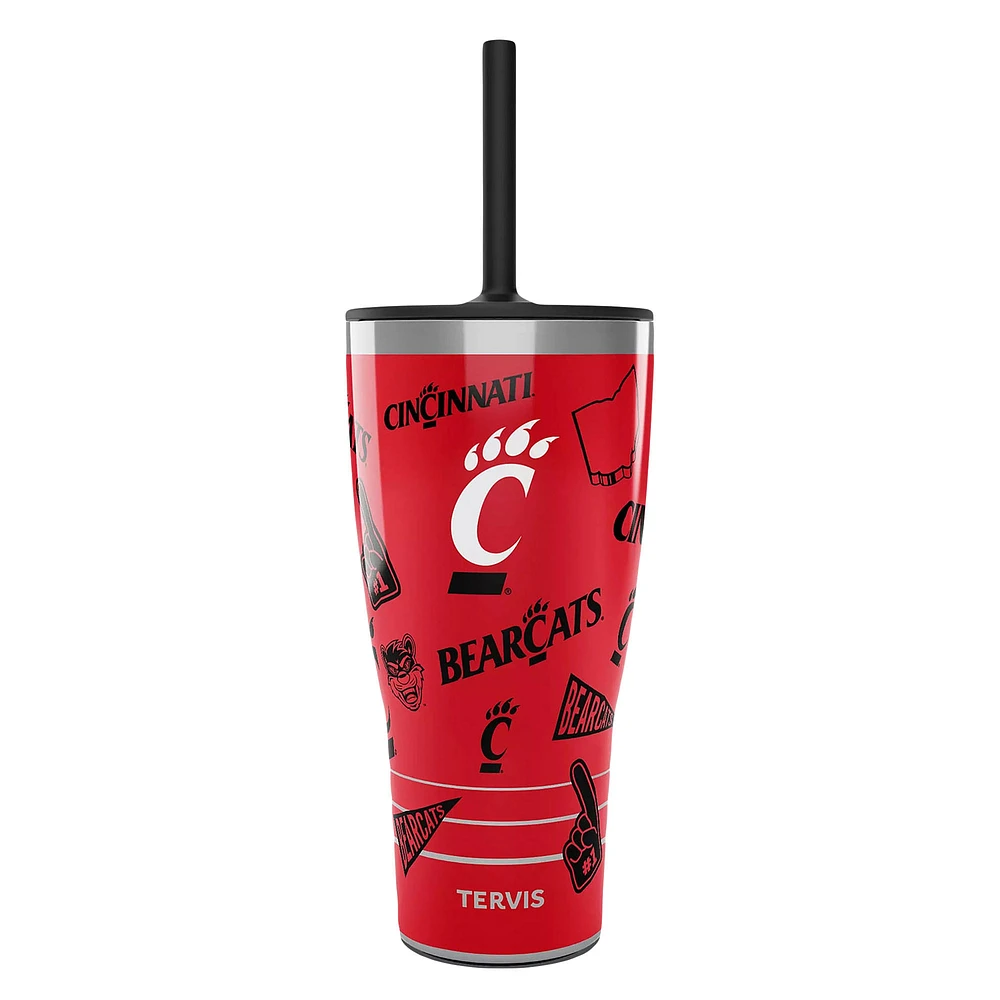 Tervis Cincinnati Bearcats 30oz. Swag Tumbler With Straw Lid