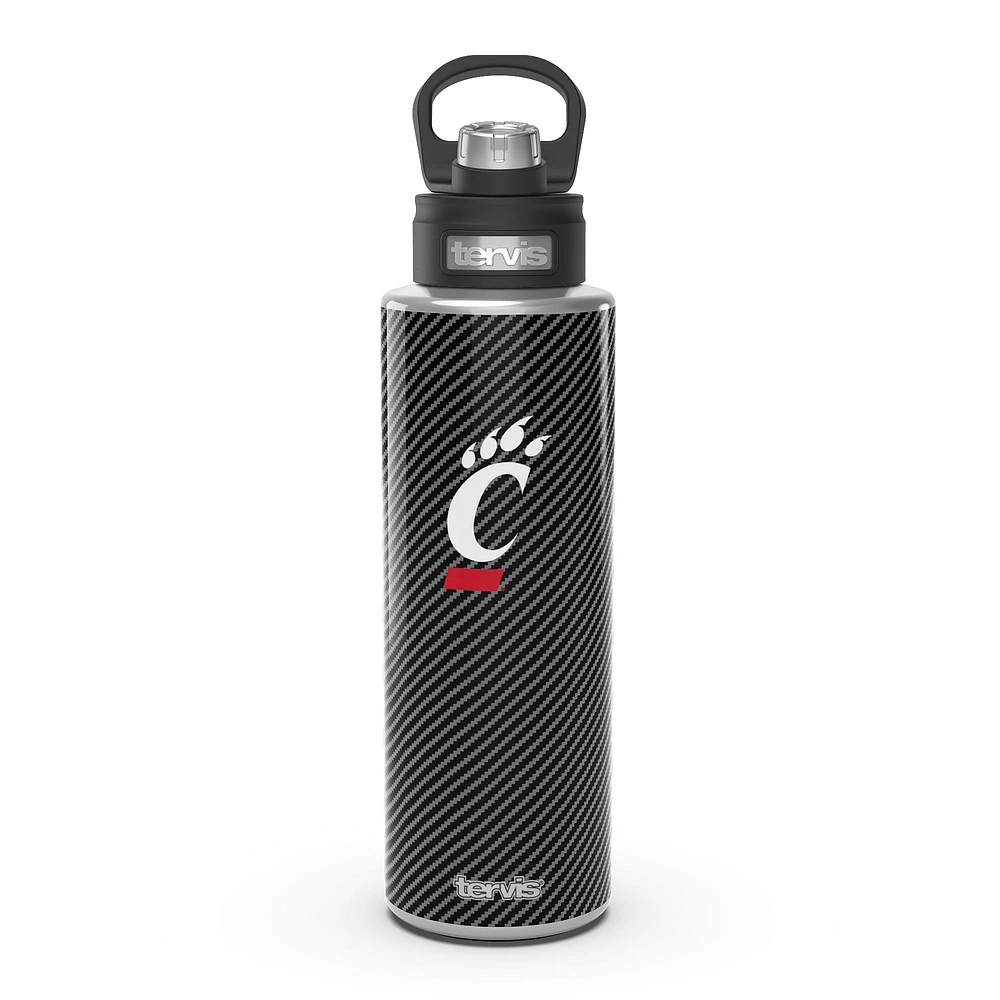 Tervis Cincinnati Bearcats 40oz. Carbon Fiber Wide Mouth Water Bottle