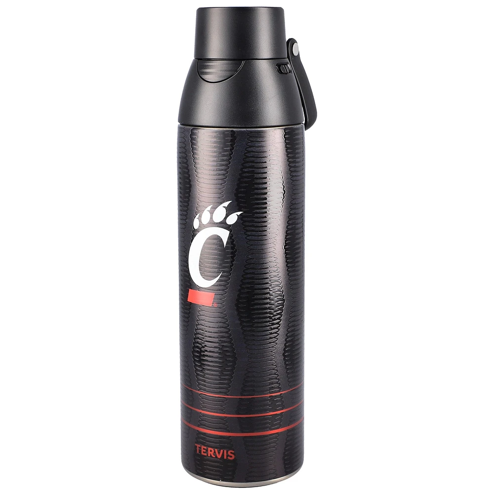 Bouteille d'eau en acier inoxydable Tervis Cincinnati Bearcats Full Speed ​​36 oz Venture