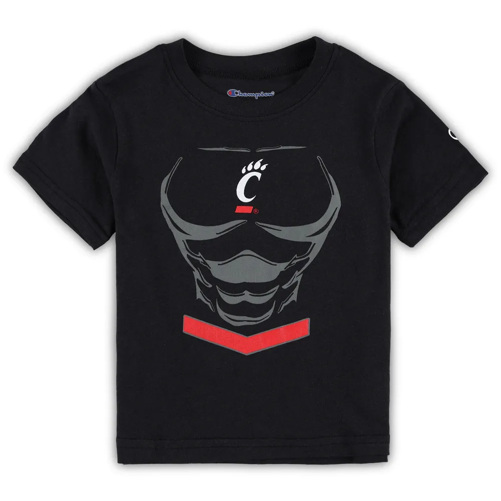 T-shirt Super Hero Champion des Bearcats de Cincinnati pour tout-petits