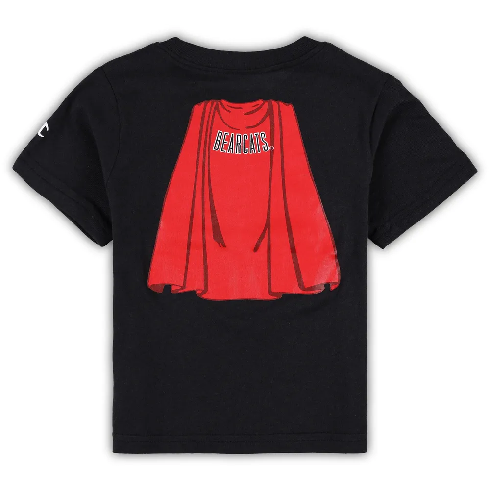 T-shirt Super Hero Champion des Bearcats de Cincinnati pour tout-petits