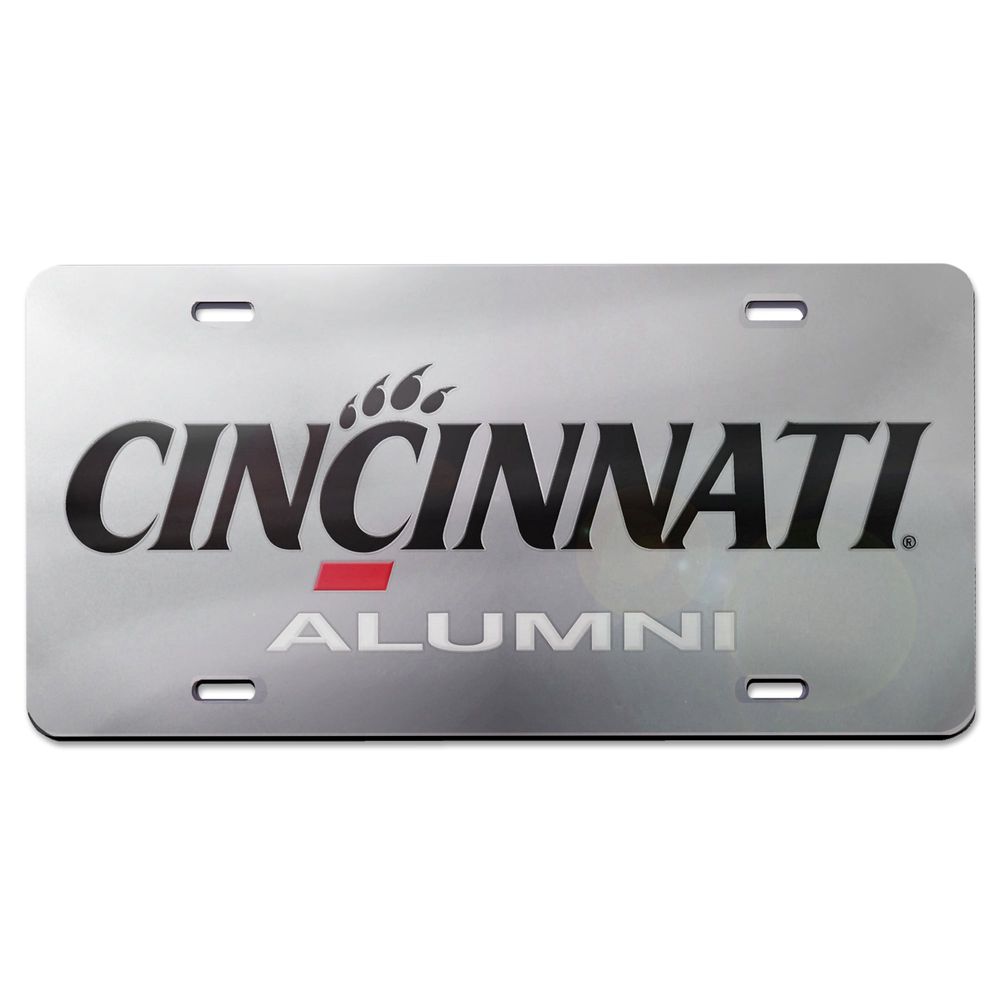 WinCraft Cincinnati Bearcats Alumni Laser Cut Acrylic License Plate