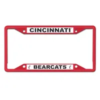 WinCraft Cincinnati Bearcats Chrome Color License Plate Frame