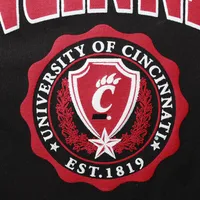 T-shirt à manches longues Edith Pressbox des Bearcats de Cincinnati pour femme