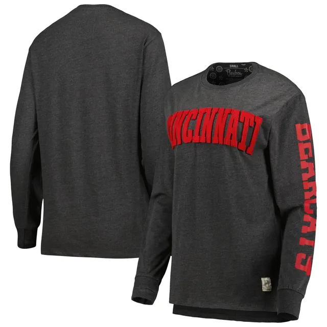 Lids Cincinnati Bearcats Pressbox Women's Comfy Cord Vintage Wash Basic  Arch Pullover Sweatshirt - Red