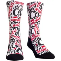 Cincinnati Bearcats Rock Em Socks Women's Logo Sketch Crew Socks