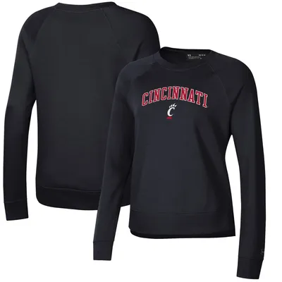 Cincinnati Bearcats Under Armour Women's All Day Pullover Sweatshirt - Black