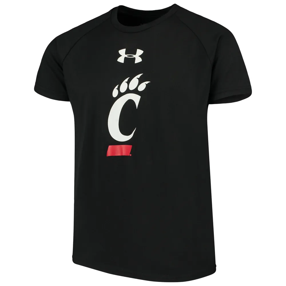 Under Armour large logo t-shirt in black