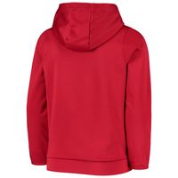 Youth Under Armour Red Cincinnati Bearcats Logo Pullover Hoodie