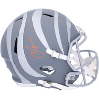 Chad Johnson Cincinnati Bengals Autographed Riddell Slate Speed Replica Helmet