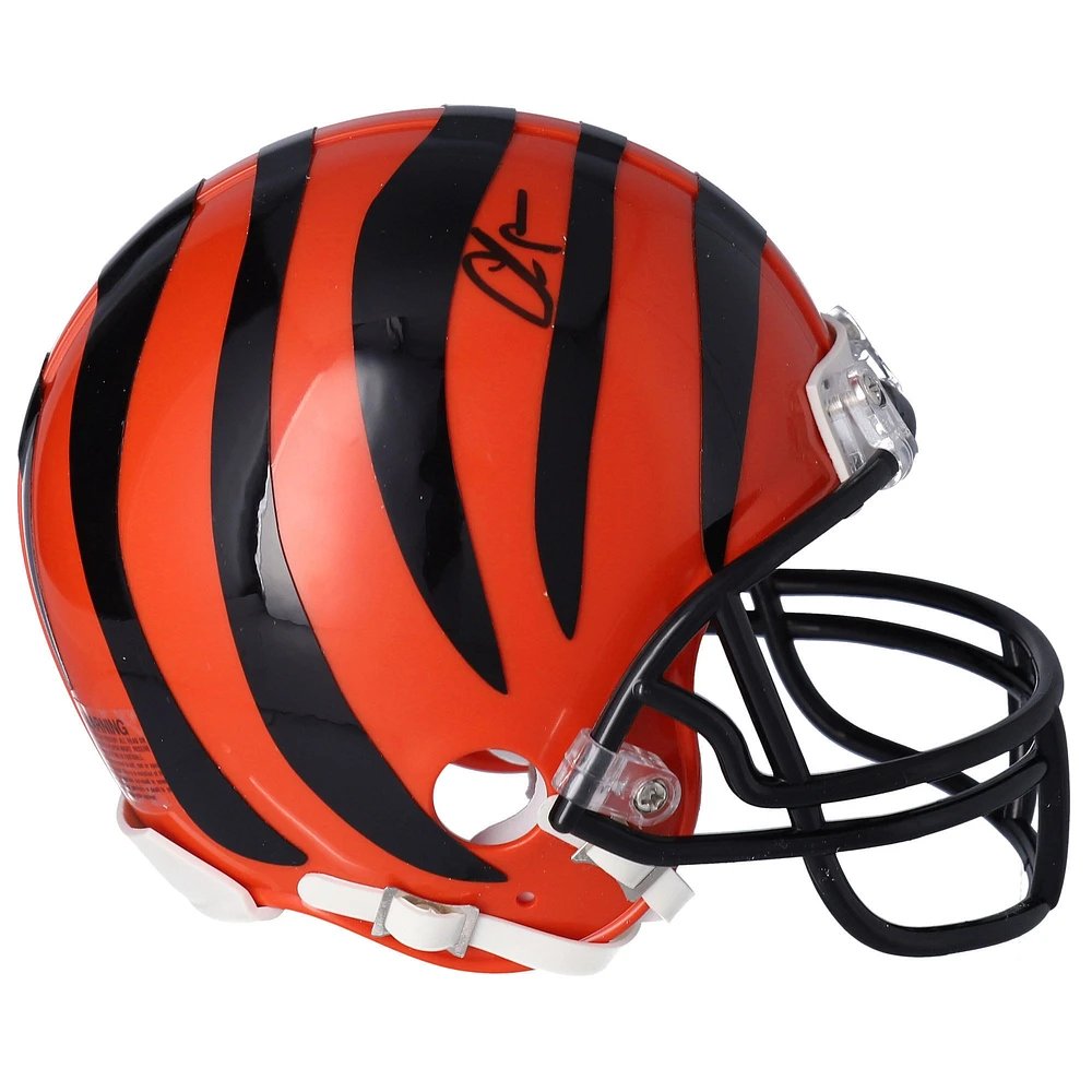 Chad Johnson Cincinnati Bengals Autographed Riddell Speed Mini Helmet