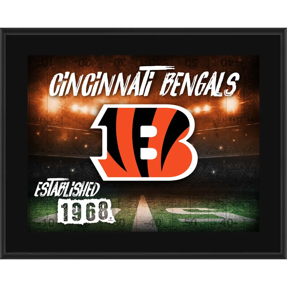 Eli Apple Cincinnati Bengals 10.5 x 13 Sublimated Player Plaque