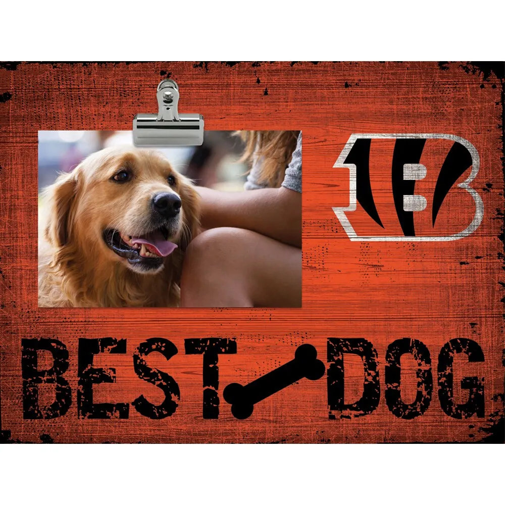 Lids Cincinnati Bengals 10.5 x 8 Best Dog Clip Photo Frame